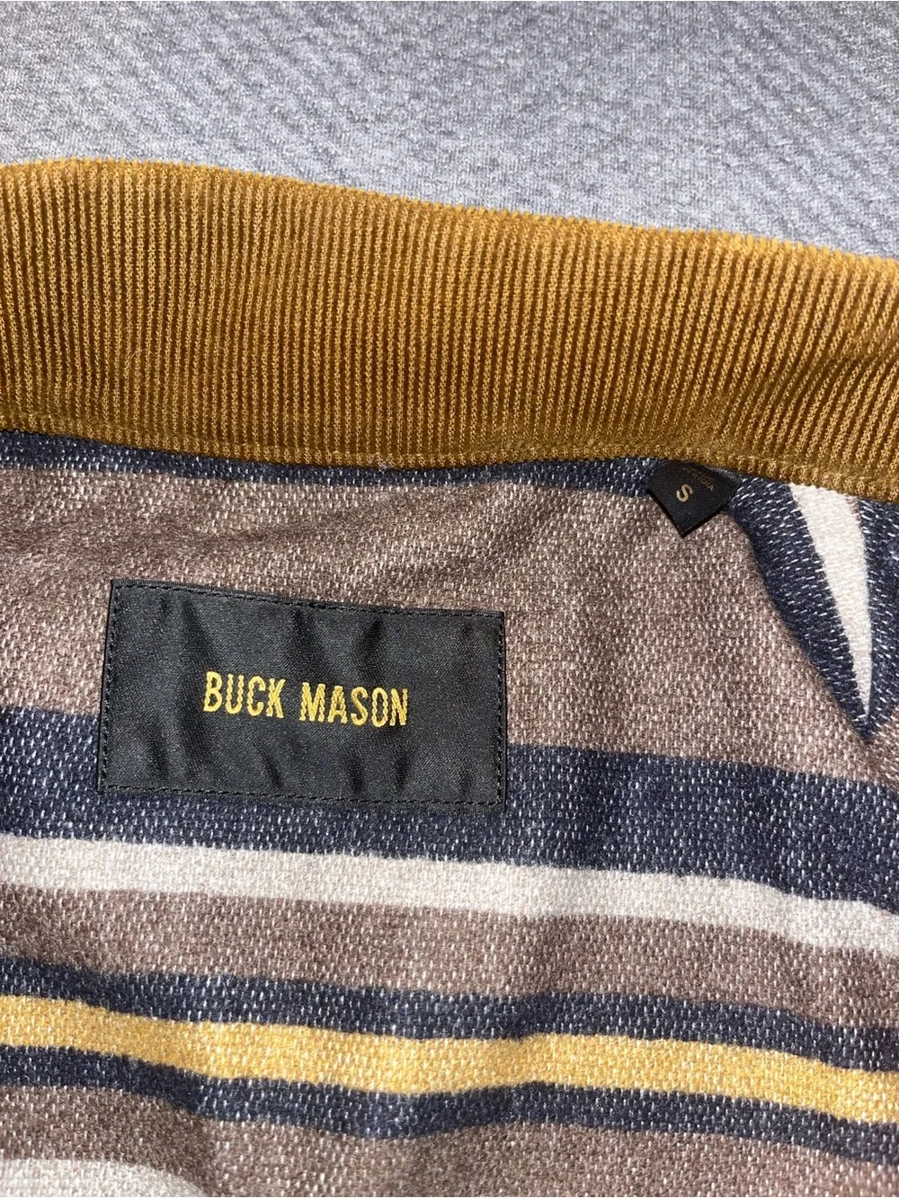 NWT Men’s Buck Mason Dry Waxed Canvas Highlander Jacket Coat. Size Small